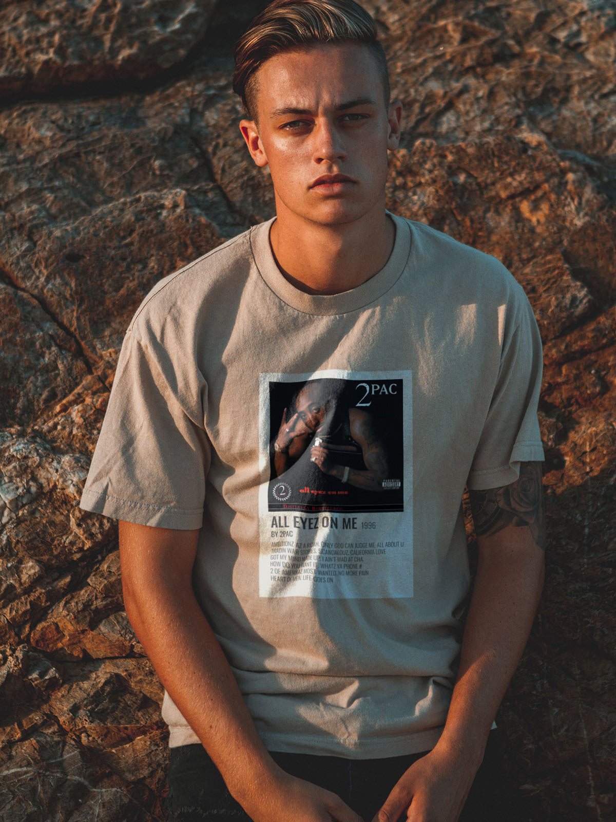 2PAC "All Eyez on Me" 1996 T-shirt