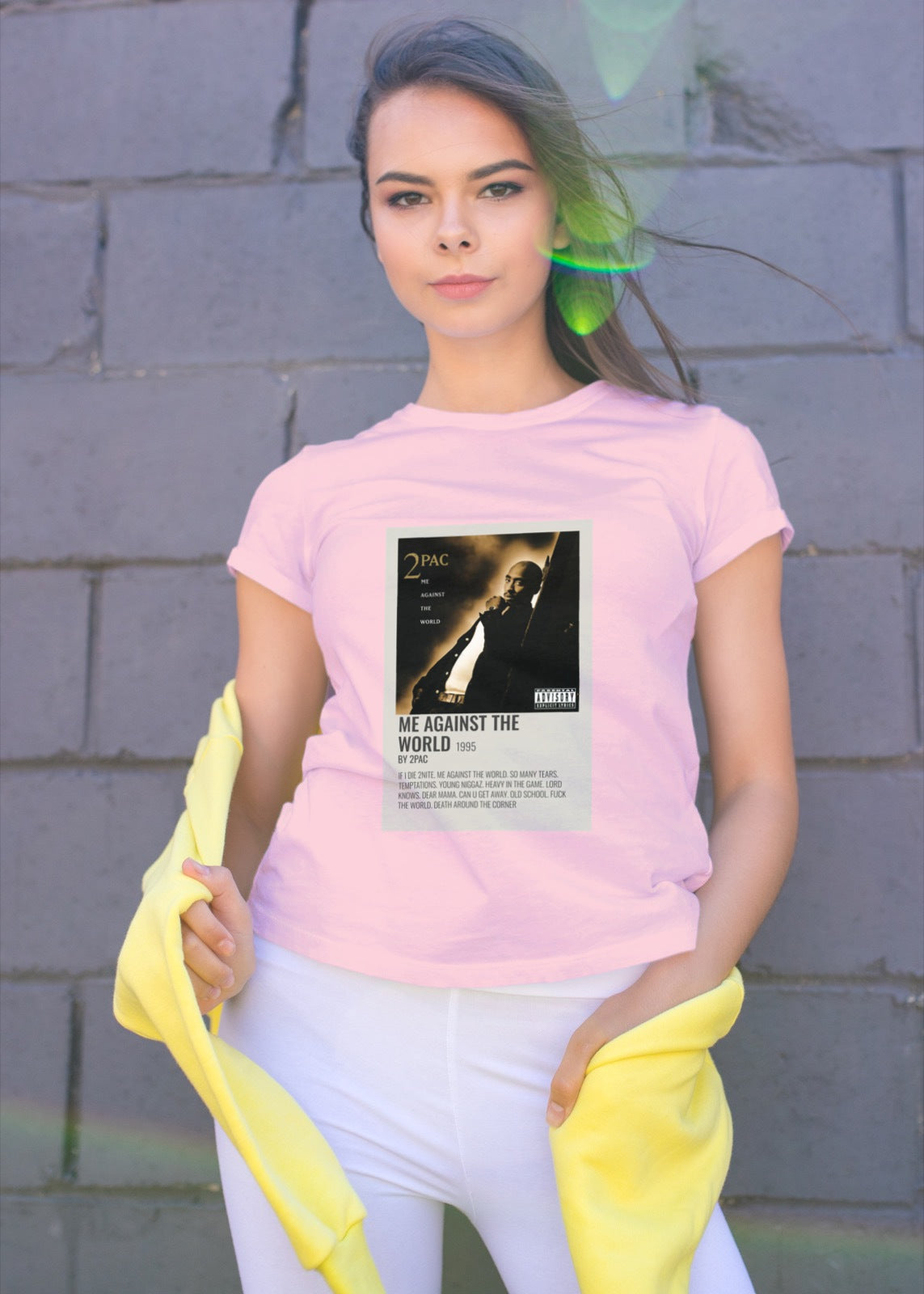 2PAC "ME AGAINST THE WORLD" 1995 T-shirt
