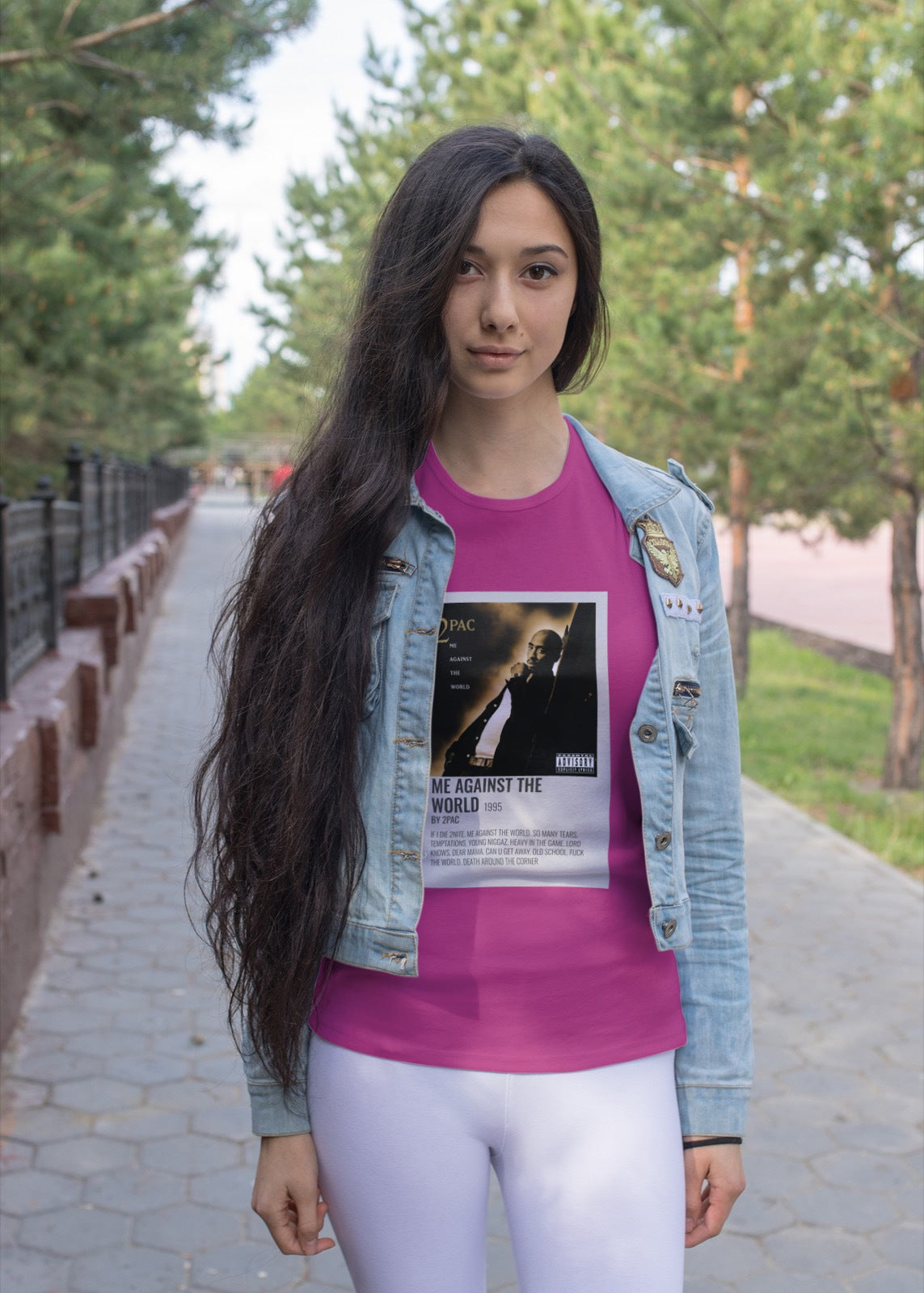 2PAC "ME AGAINST THE WORLD" 1995 T-shirt