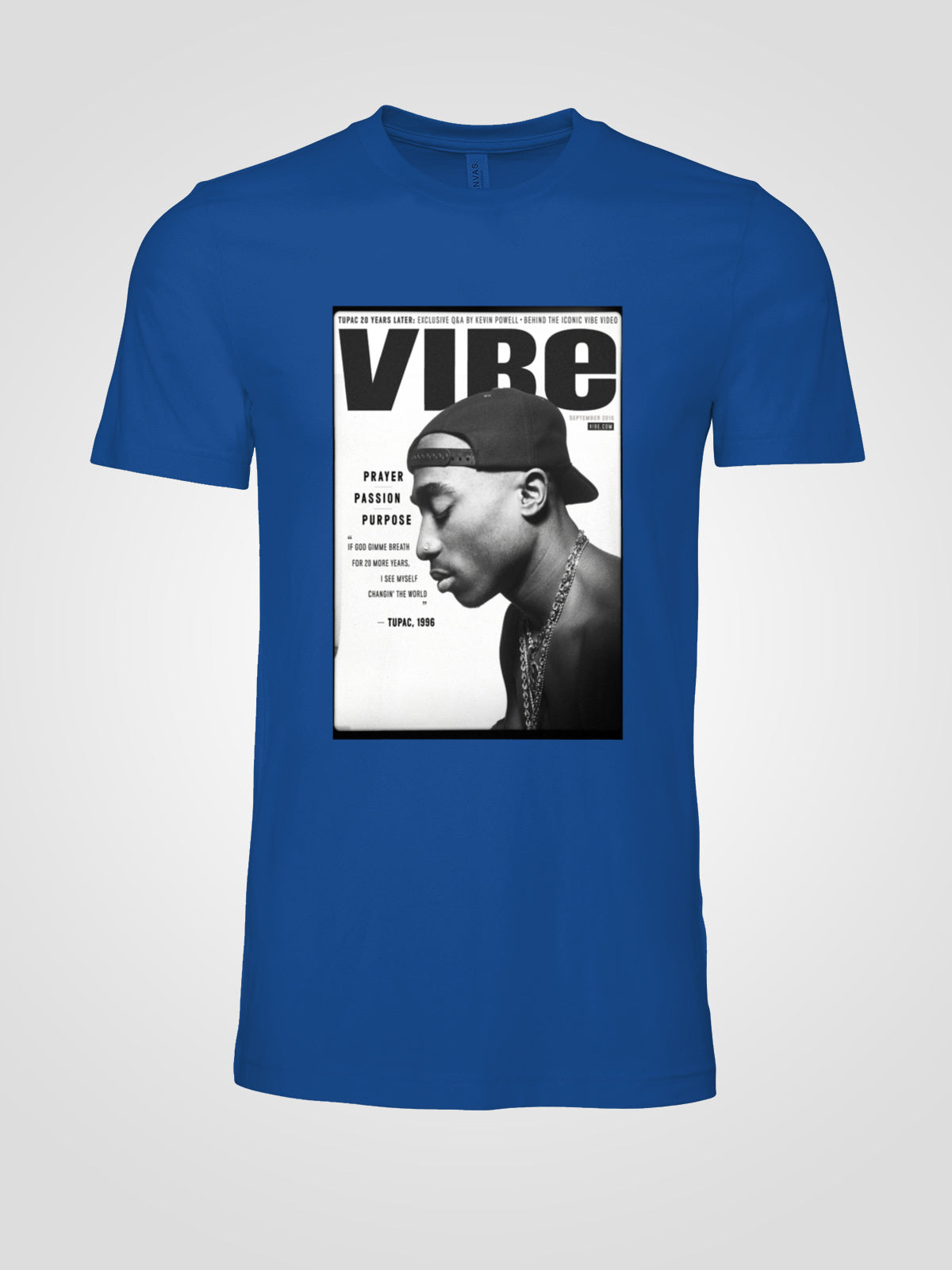 2PAC Vibe Magazine Cover T-shirt