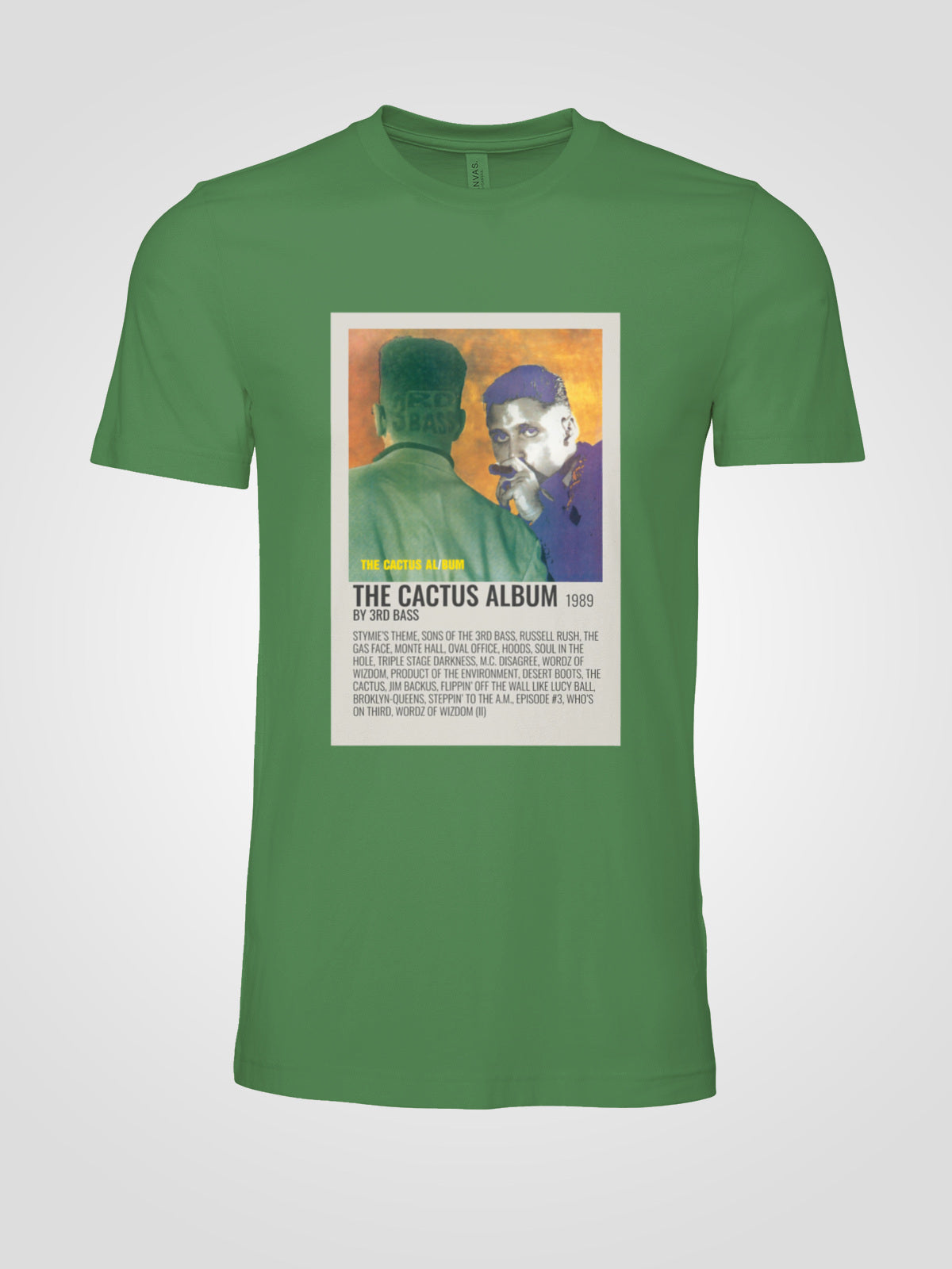 3RD BASS "THE CACTUS ALBUM" 1989 T-shirt