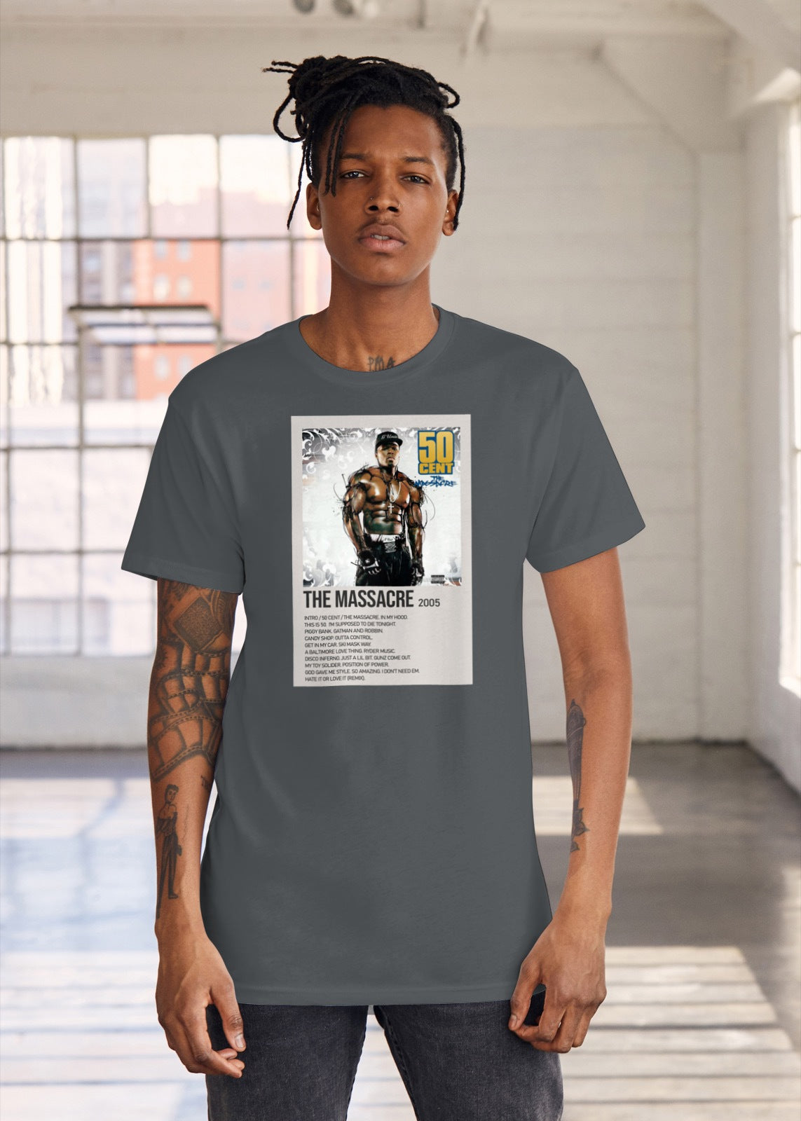 50 CENT "THE MASSACRE" 2005 T-shirt