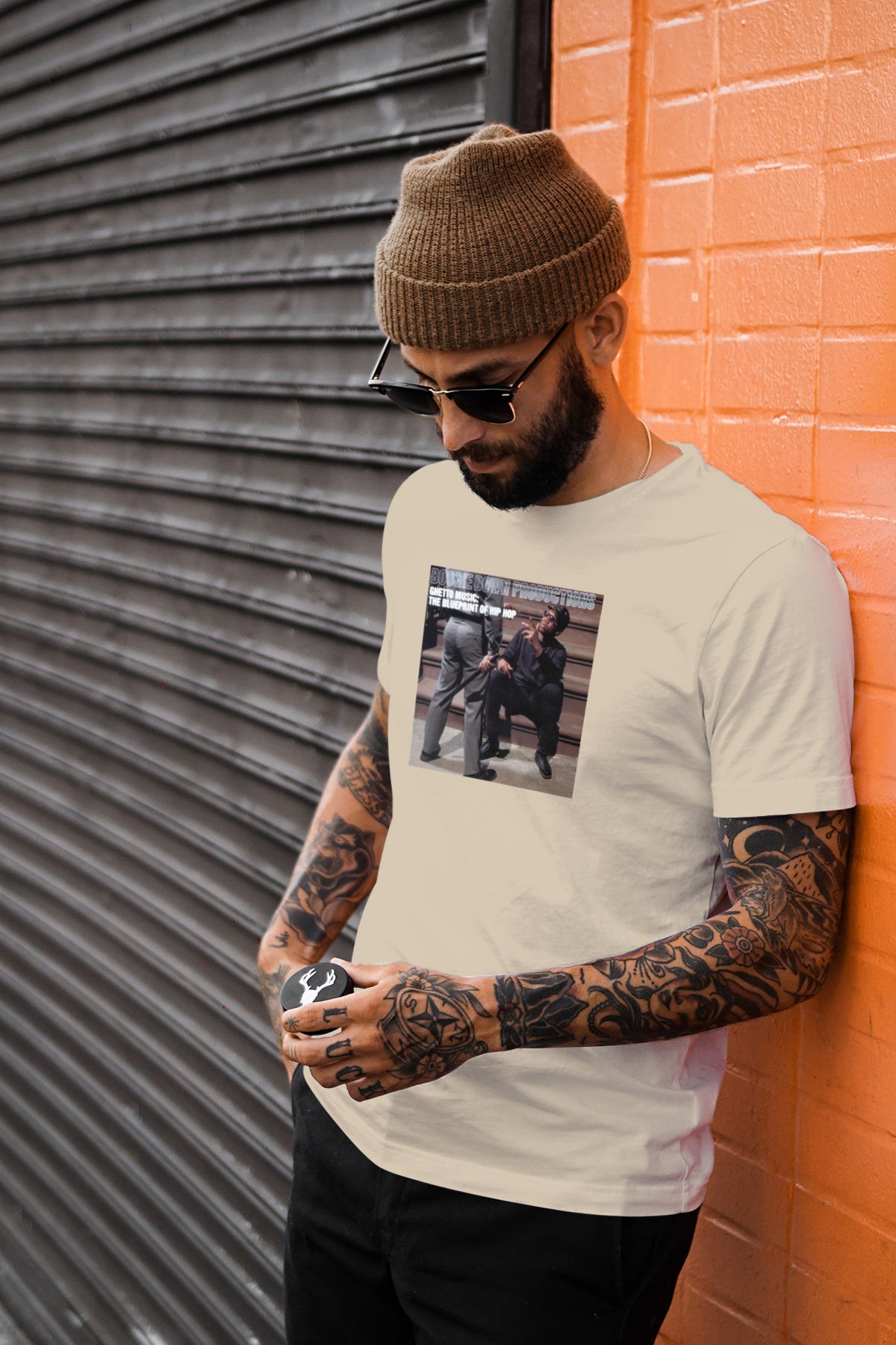 BOOGIE DOWN PRODUCTIONS "Ghetto Music" T-shirt