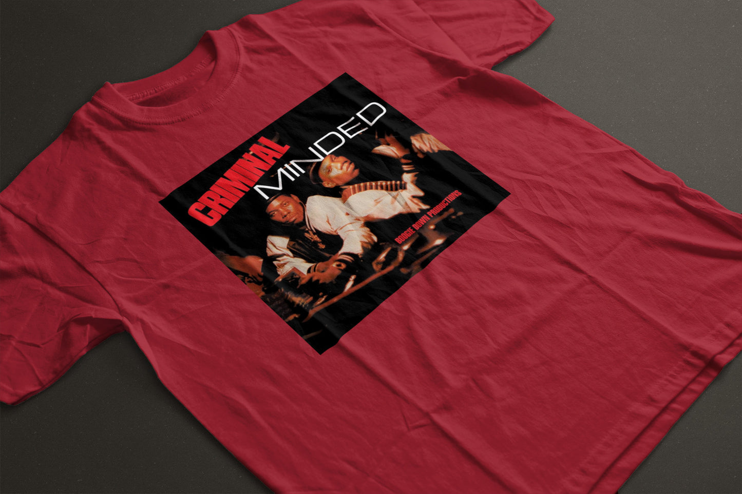 Boogie Down Productions "Criminal Minded" T-shirt