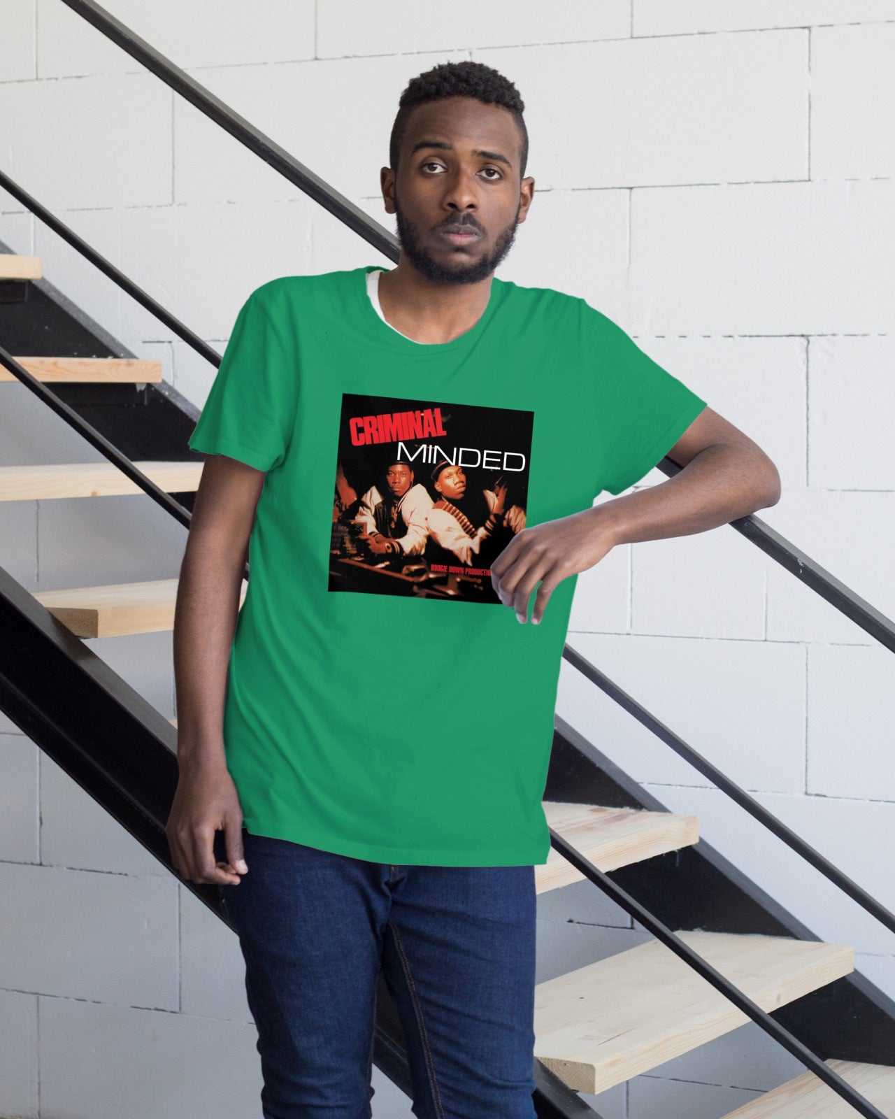 Boogie Down Productions "Criminal Minded" T-shirt