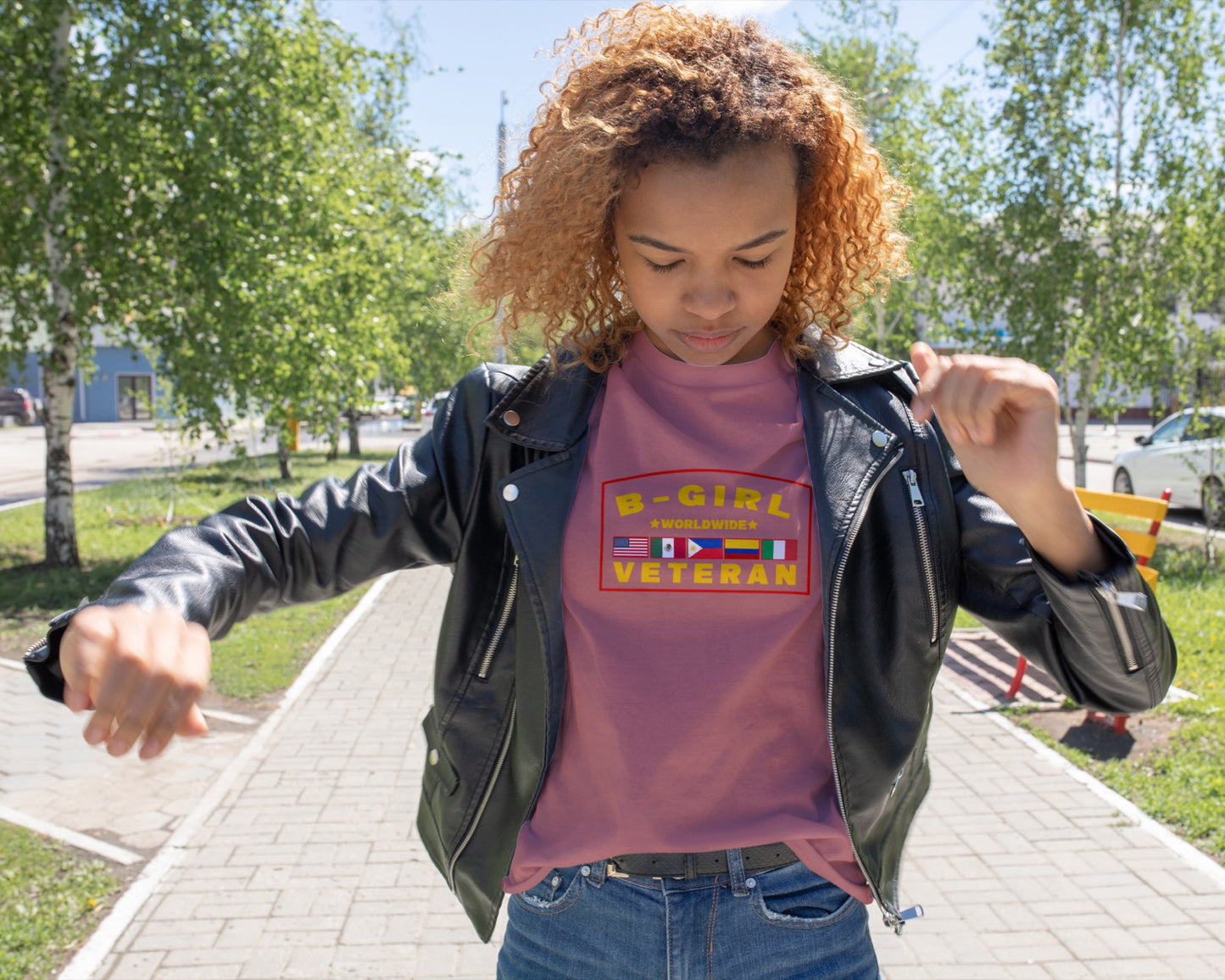 B-GIRL VETERAN T-SHIRT