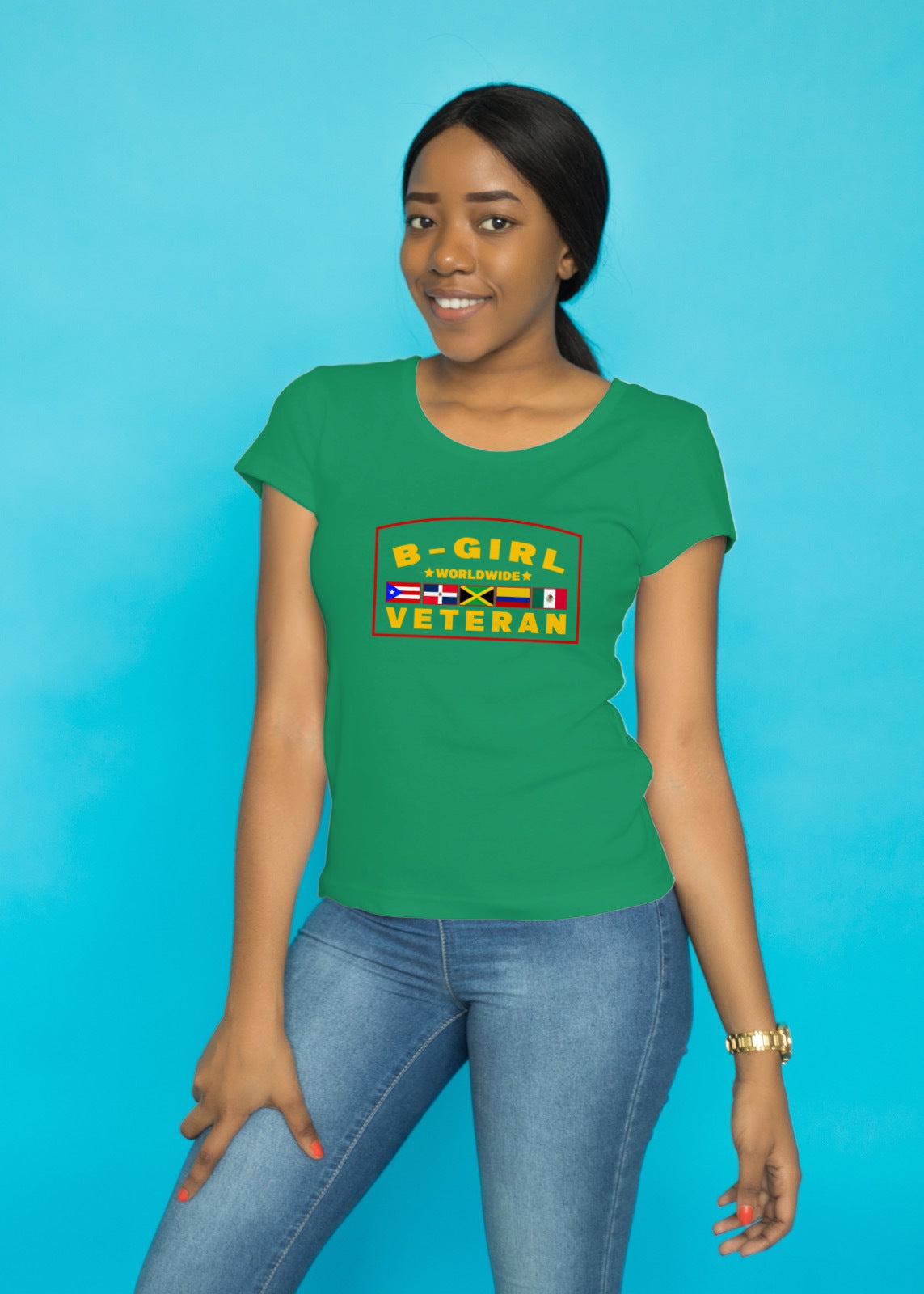 B-GIRL VETERAN T-SHIRT