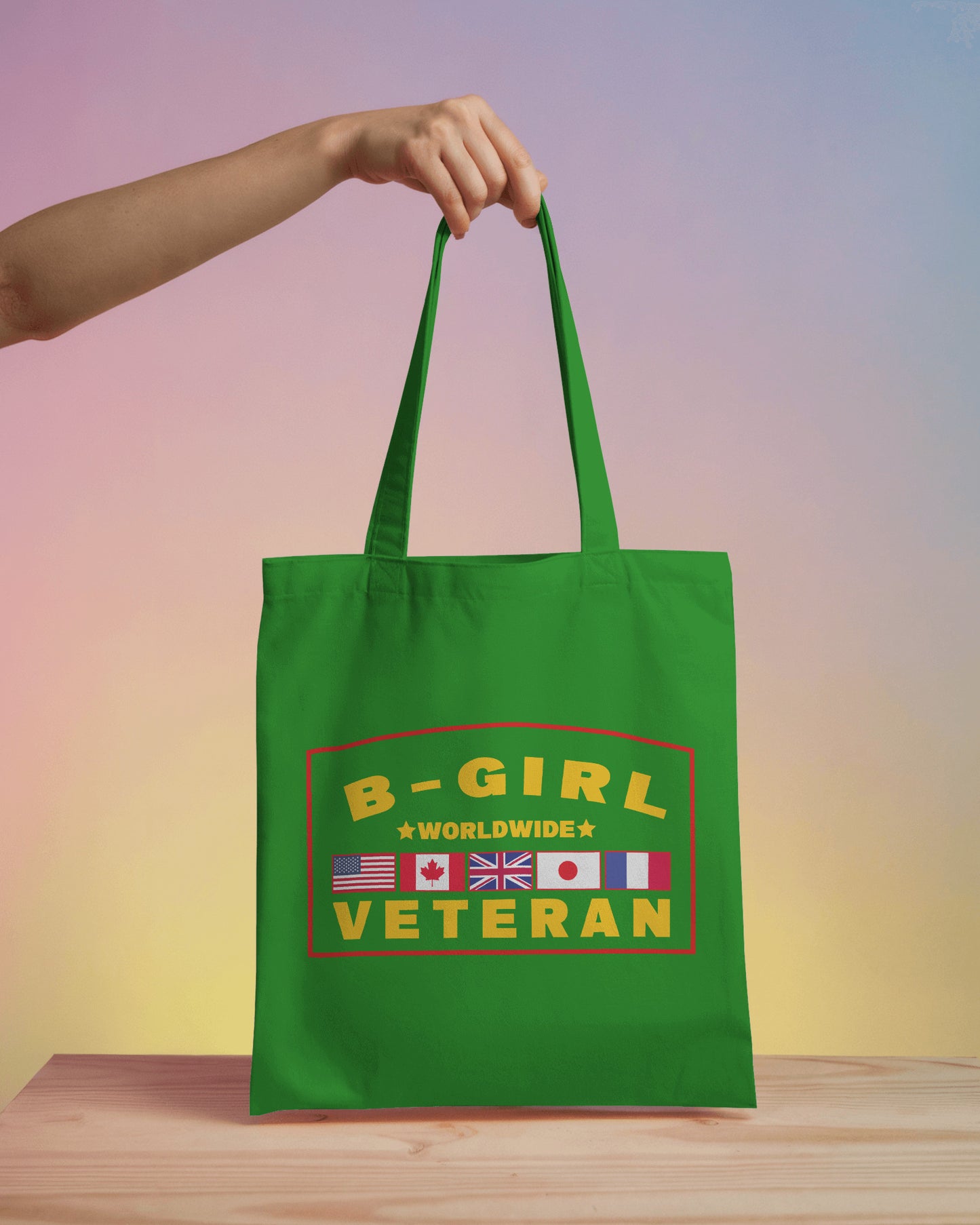 B-GIRL VETERAN Tote Bag