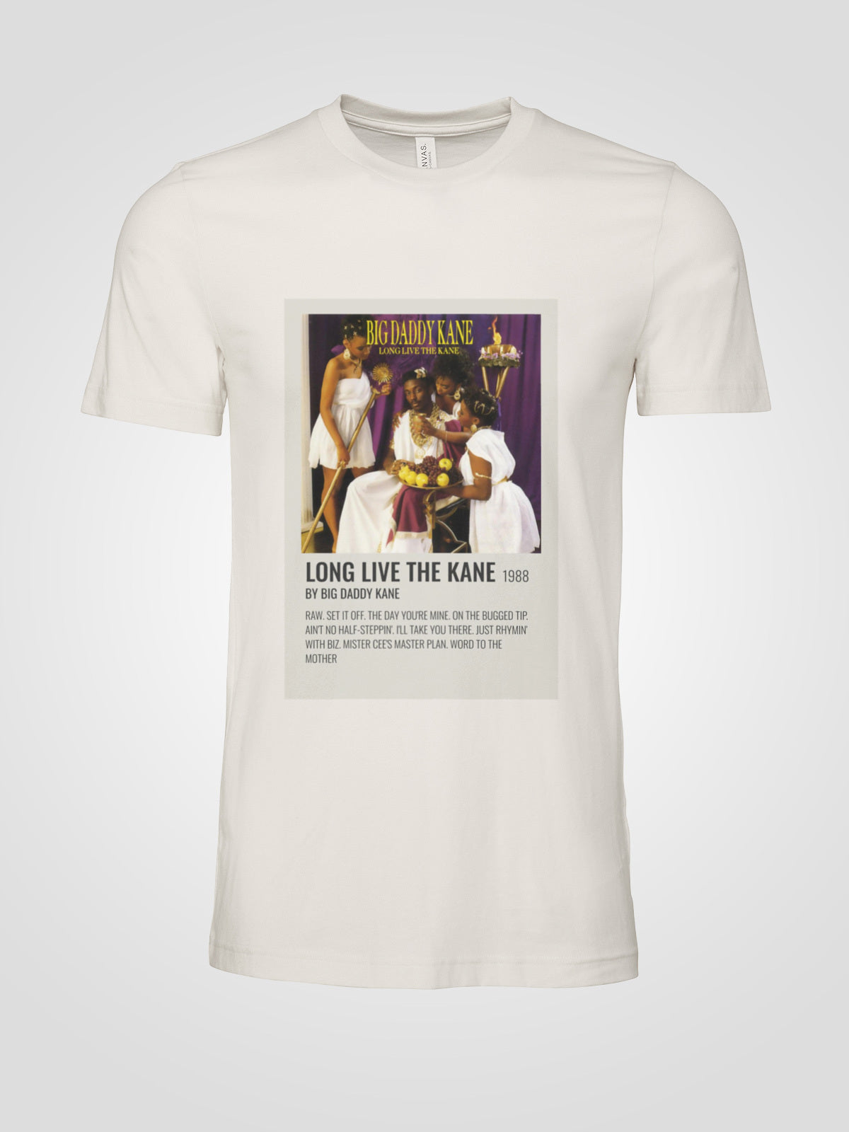 BIG DADDY KANE "Long Live The Kane" 1998 T-shirt