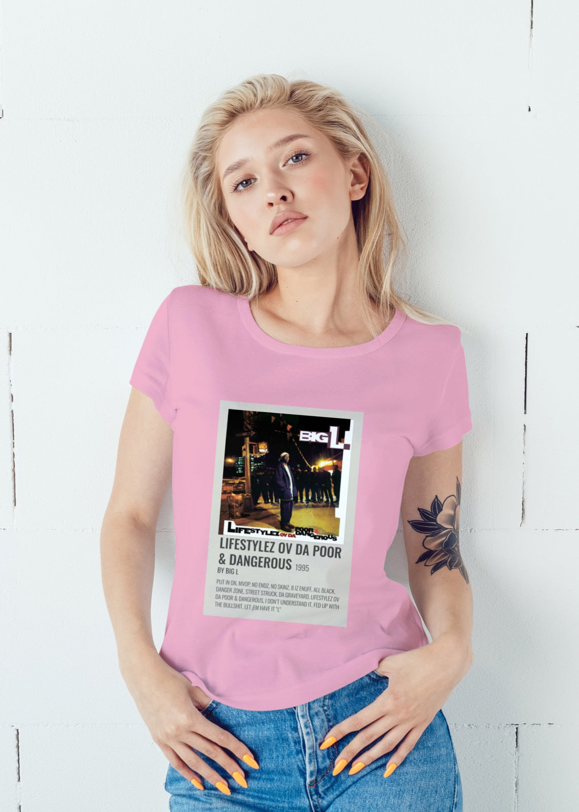 Big L "Lifestylez Ov Da Poor & Dangerous" 1995 T-shirt