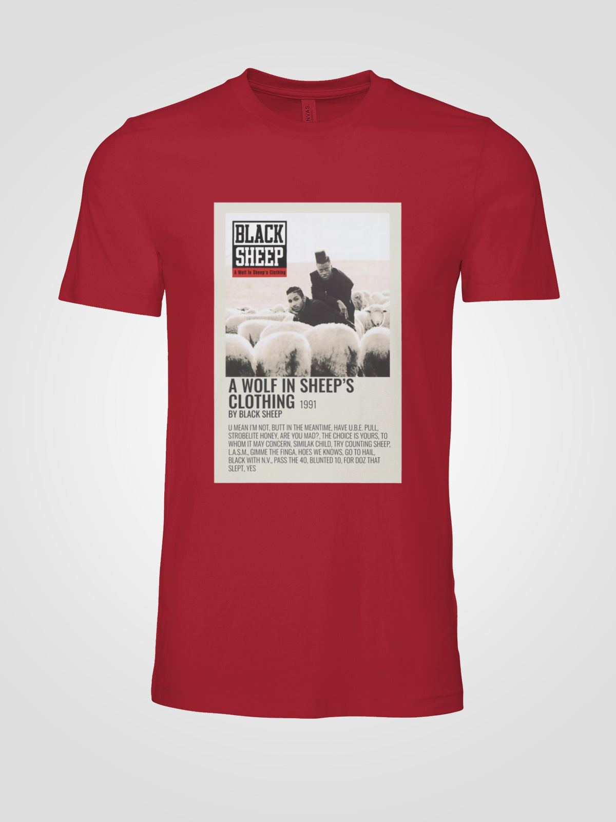 Black Sheep "A Wolf in Sheep's Clothing" 1991 T-shirt