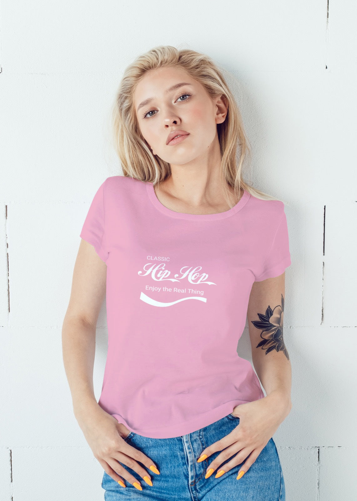 Classic Hip Hop Enjoy The Real Thing T-shirt