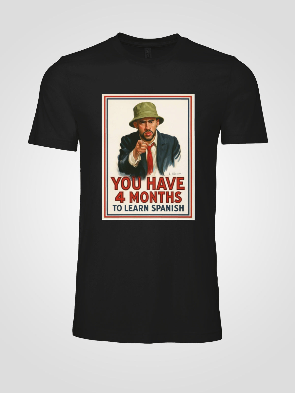 Benito Bowl Learn Spanish T-shirt