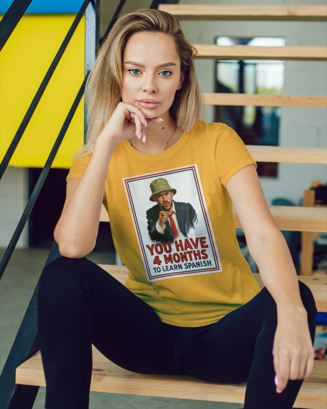 Benito Bowl Learn Spanish T-shirt