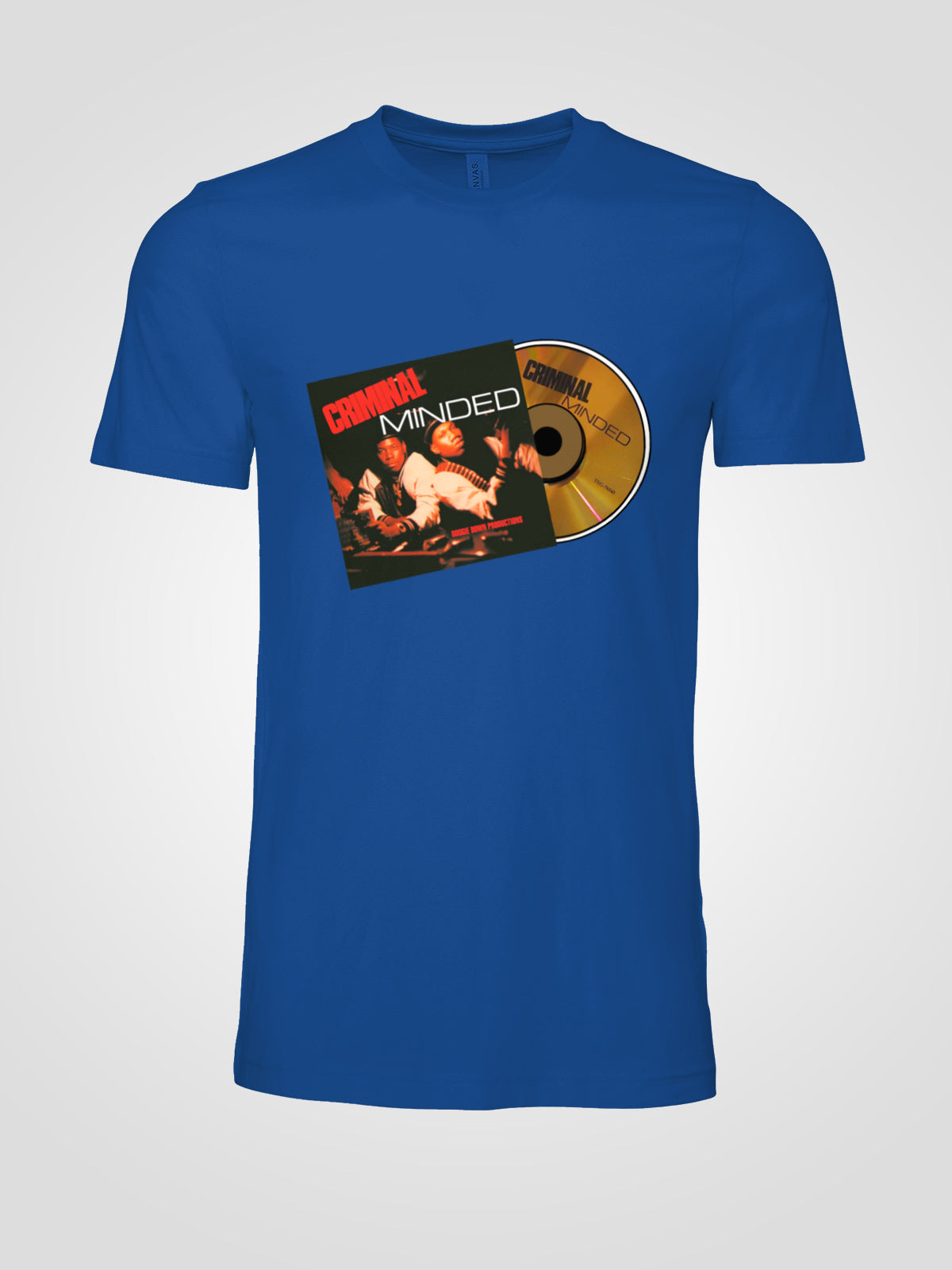 BOOGIE DOWN PRODUCTIONS "Criminal Minded" CD Album T-shirt