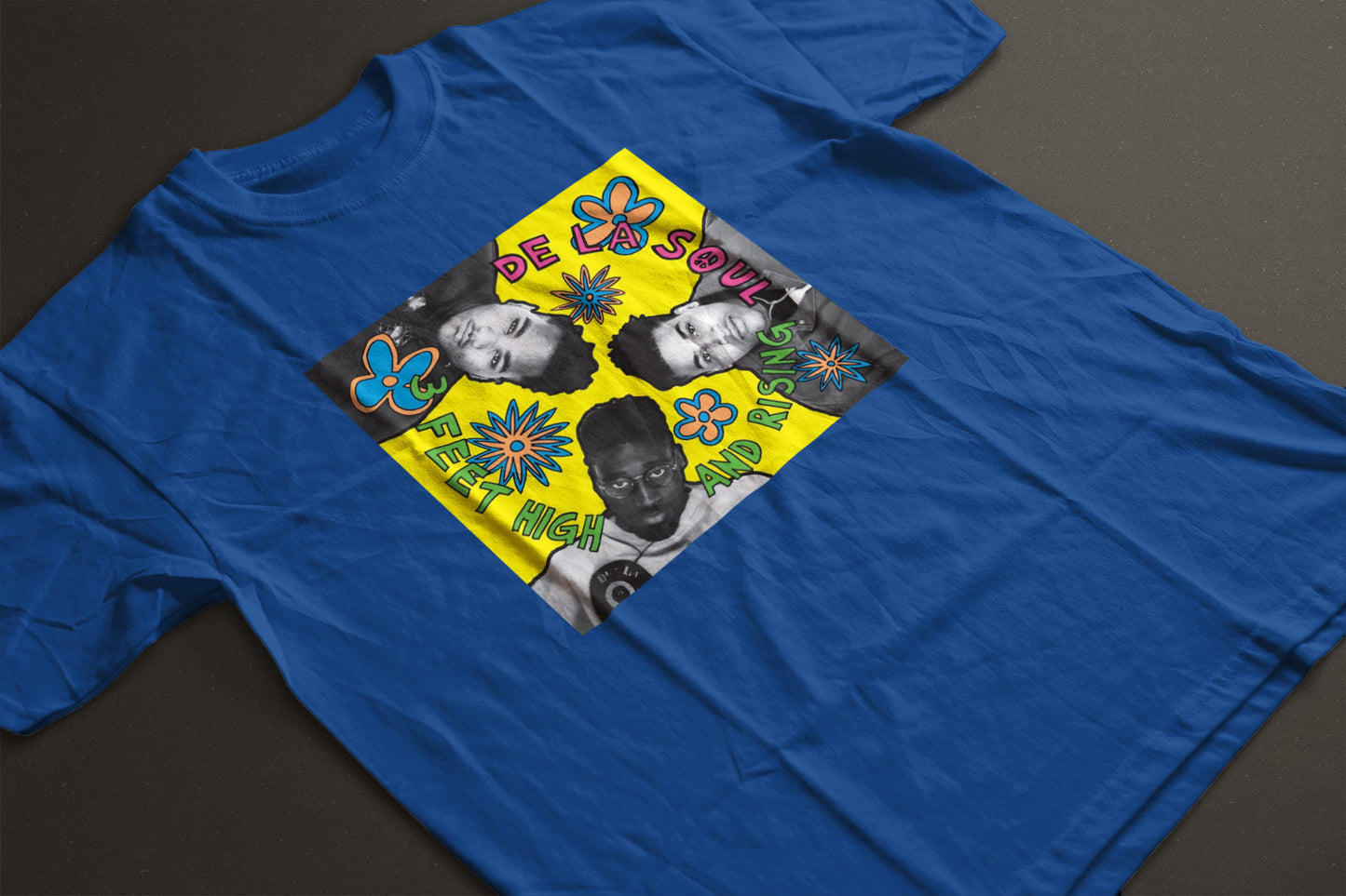 De La Soul 3 "Feet High And Rising" T-SHIRT