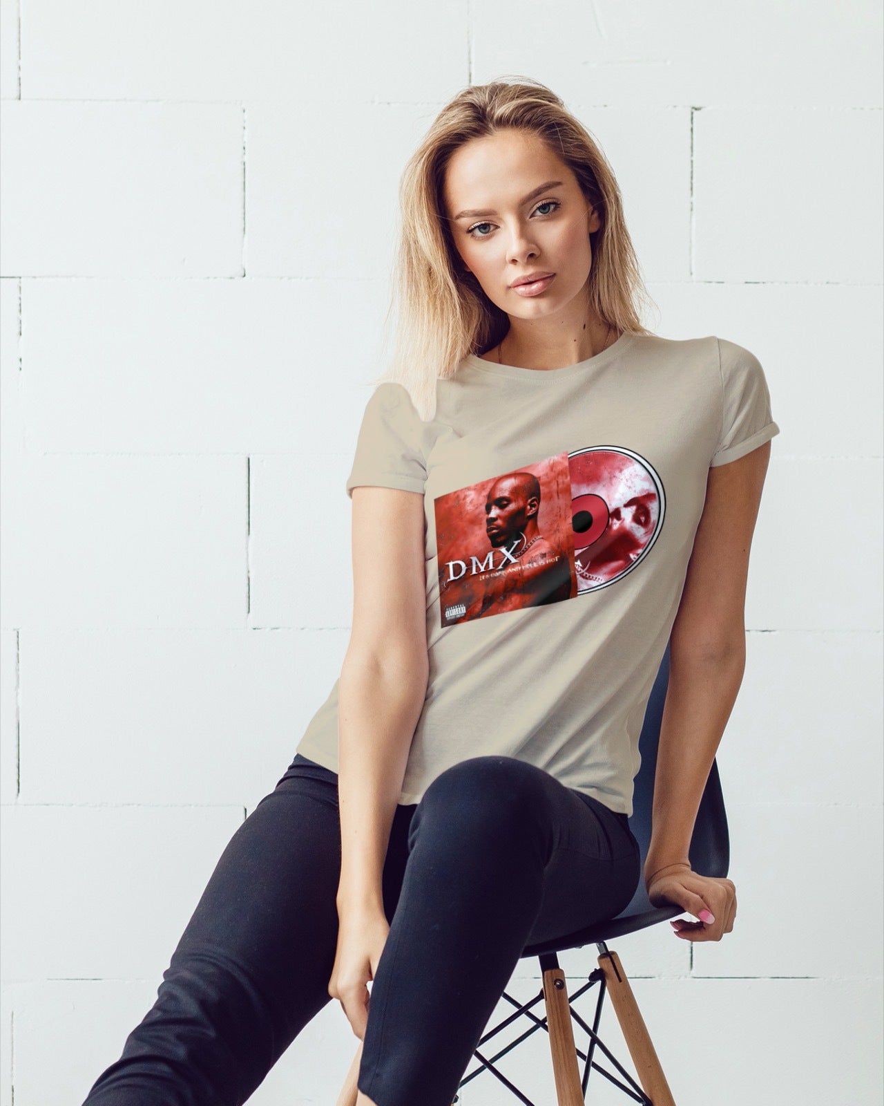 DMX "It's Dark And Hell Is Hot" CD Album T-shirt