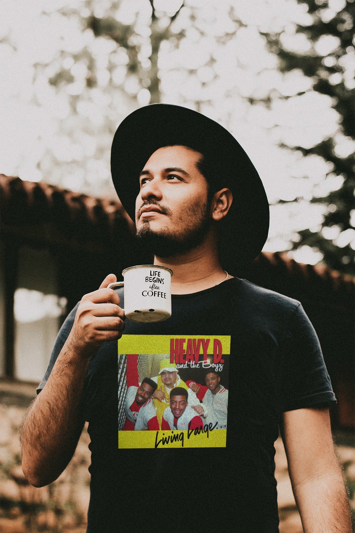 HEAVY D & THE BOYZ "Living Large" T-shirt