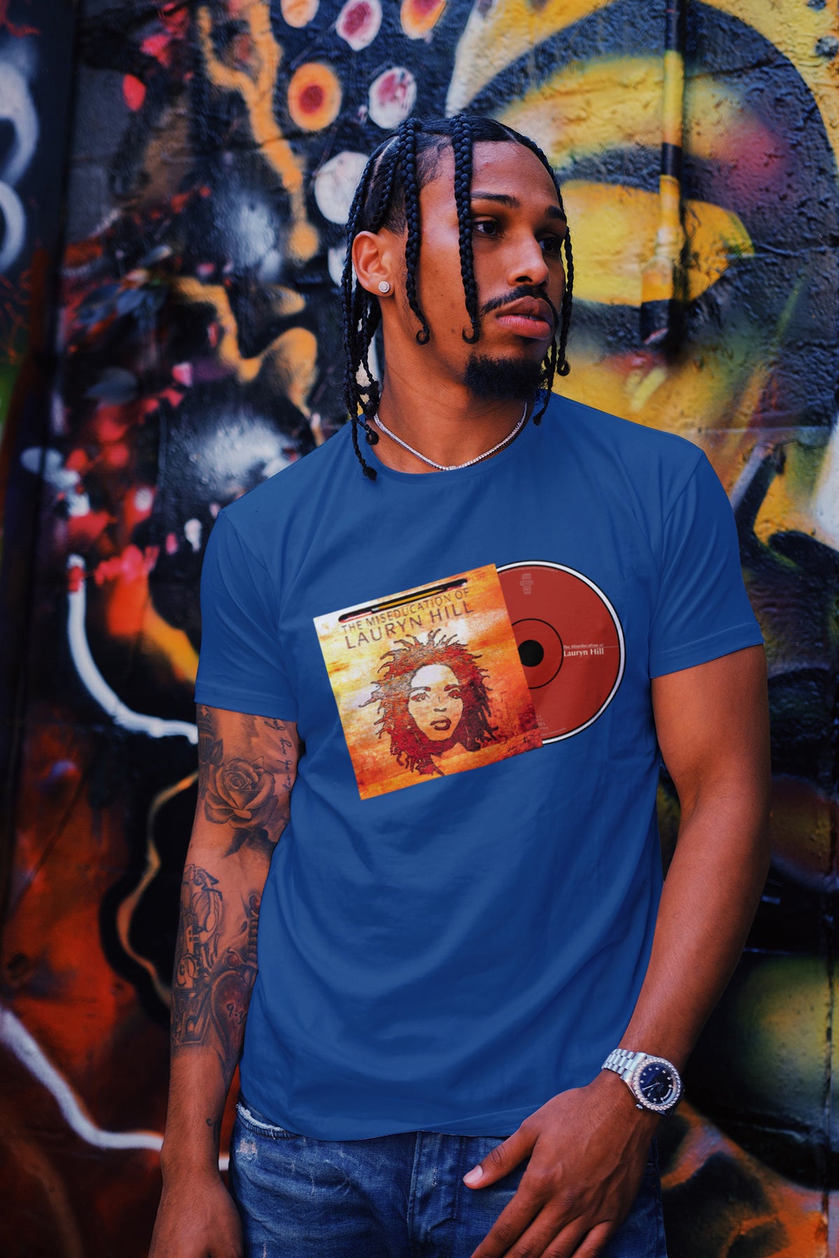 LAUREN HILL "The Miseducation Of Lauren Hill" CD Album T-shirt