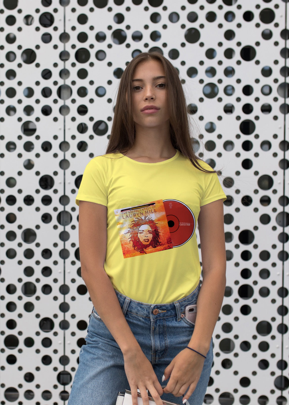 LAUREN HILL "The Miseducation Of Lauren Hill" CD Album T-shirt