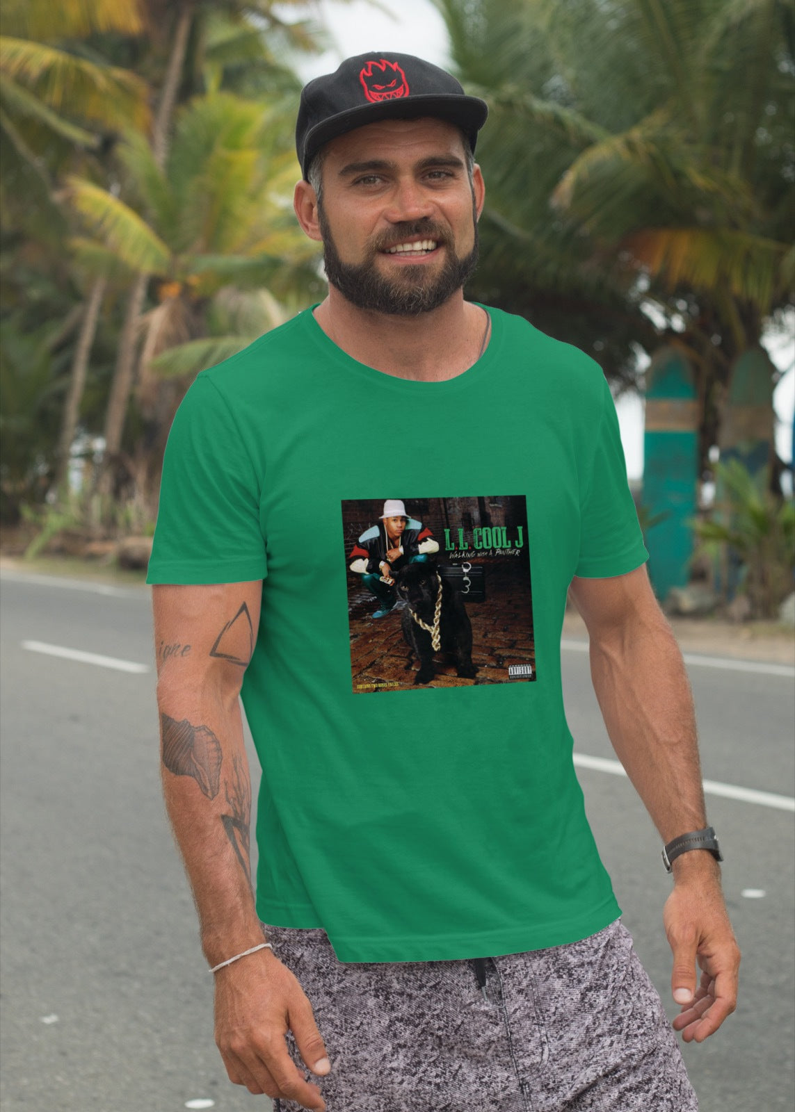 LL COOL J "Walking With A Panther" T-shirt