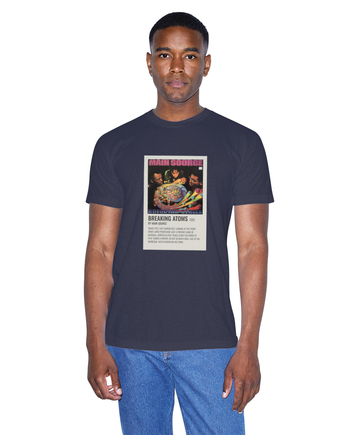 MAIN SOURCE "BREAKING ATOMS" 1991 T-shirt