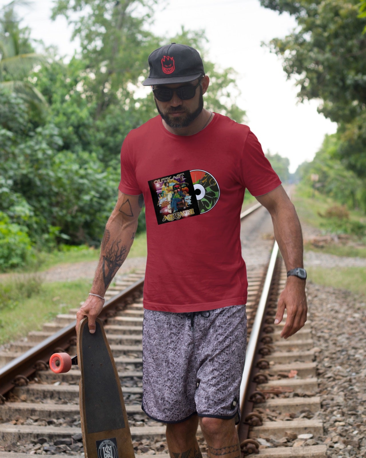 OUTKAST "AQUIMINI" CD Album T-shirt