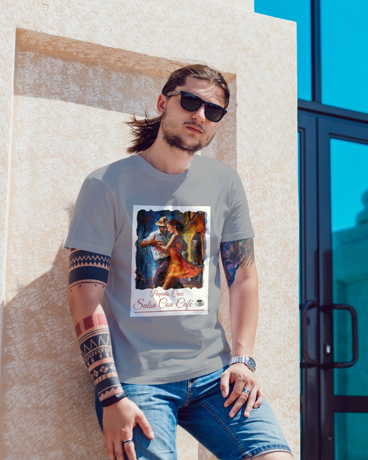 Salsa Con Cafe T-shirt