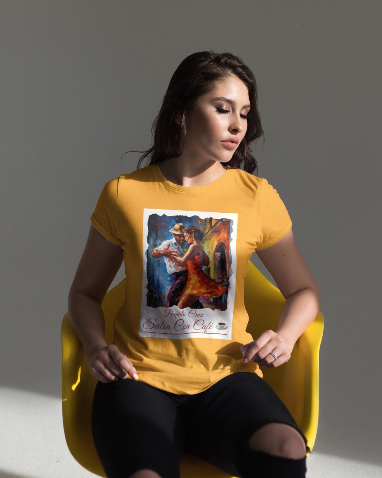Salsa Con Cafe T-shirt