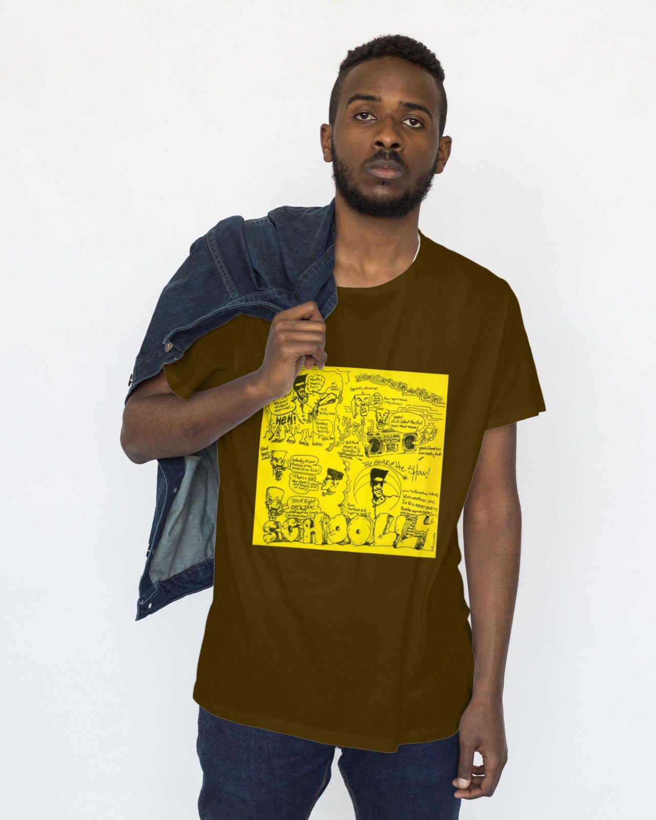 SCHOOLY D "Saturday Night! - The Album" T-shirt