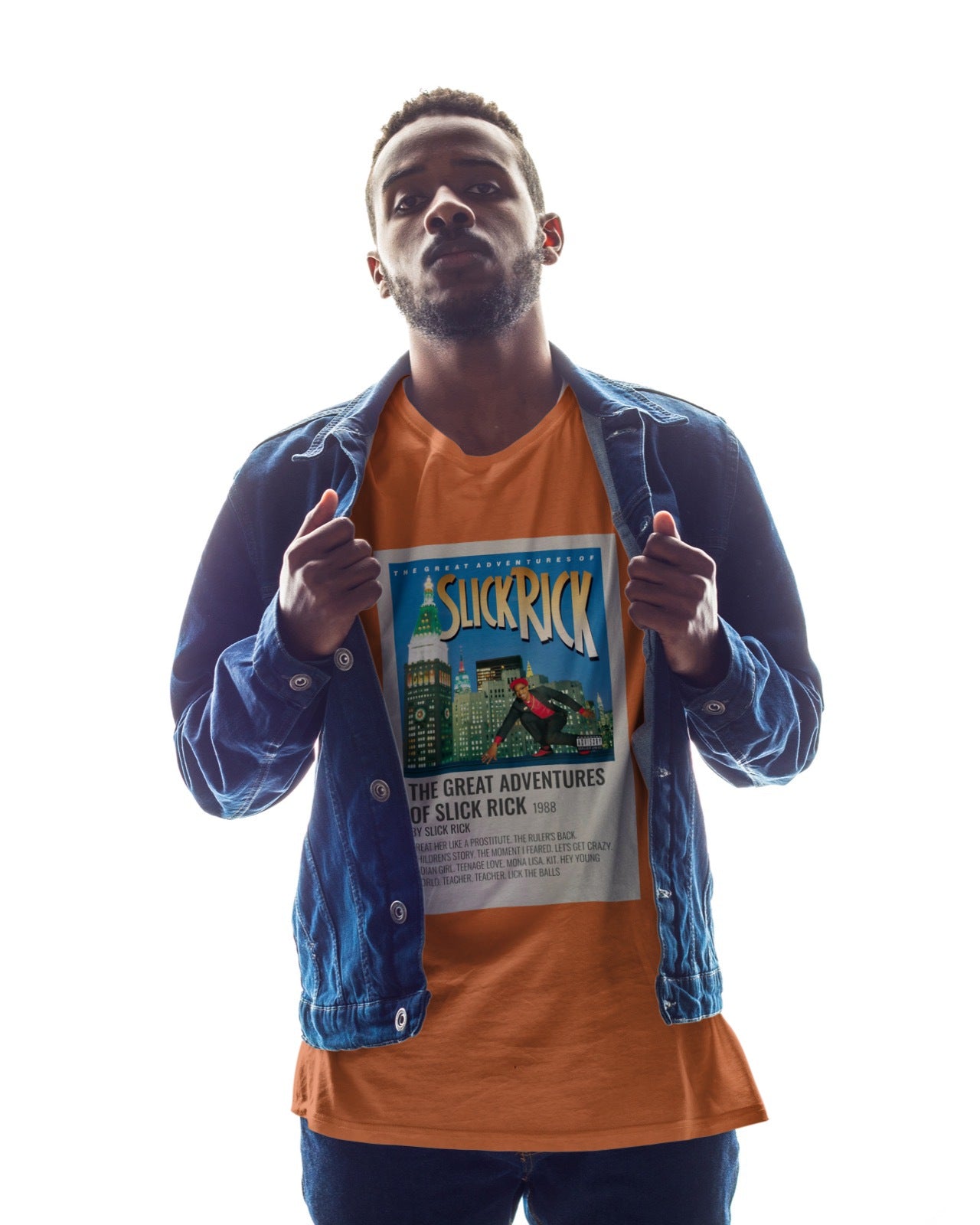 Slick Rick "Great Adventure of Slick Rick" 1988 T-shirt