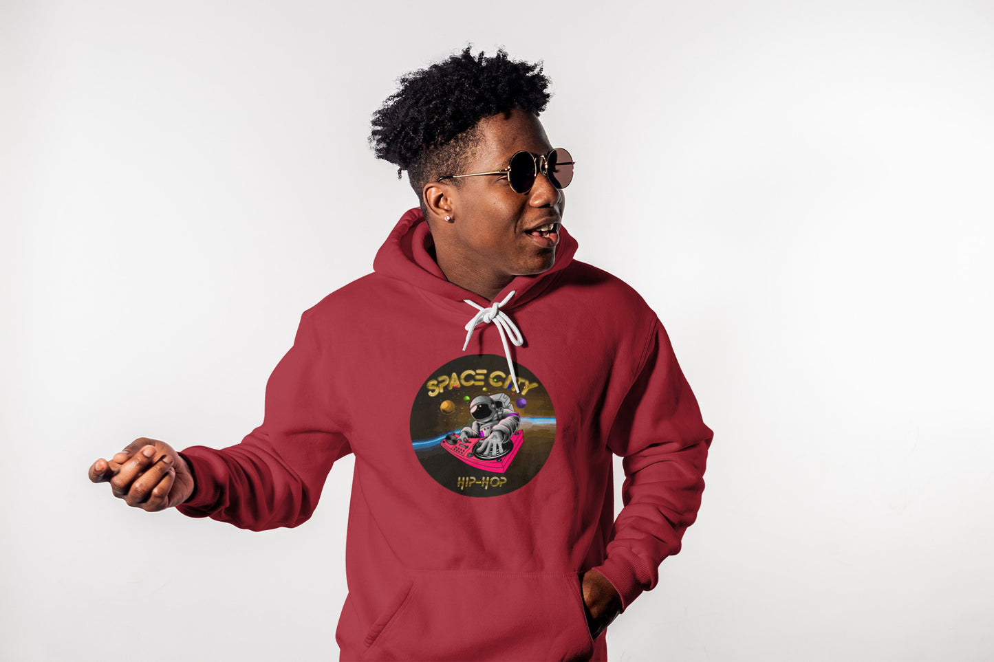 SPACE CITY HIP HOP Hoodie