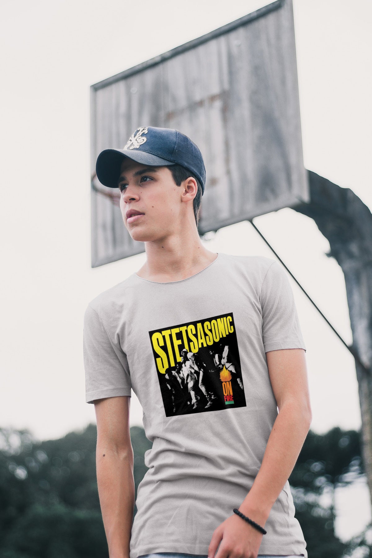 STETSASONIC "On Fire" T-shirt