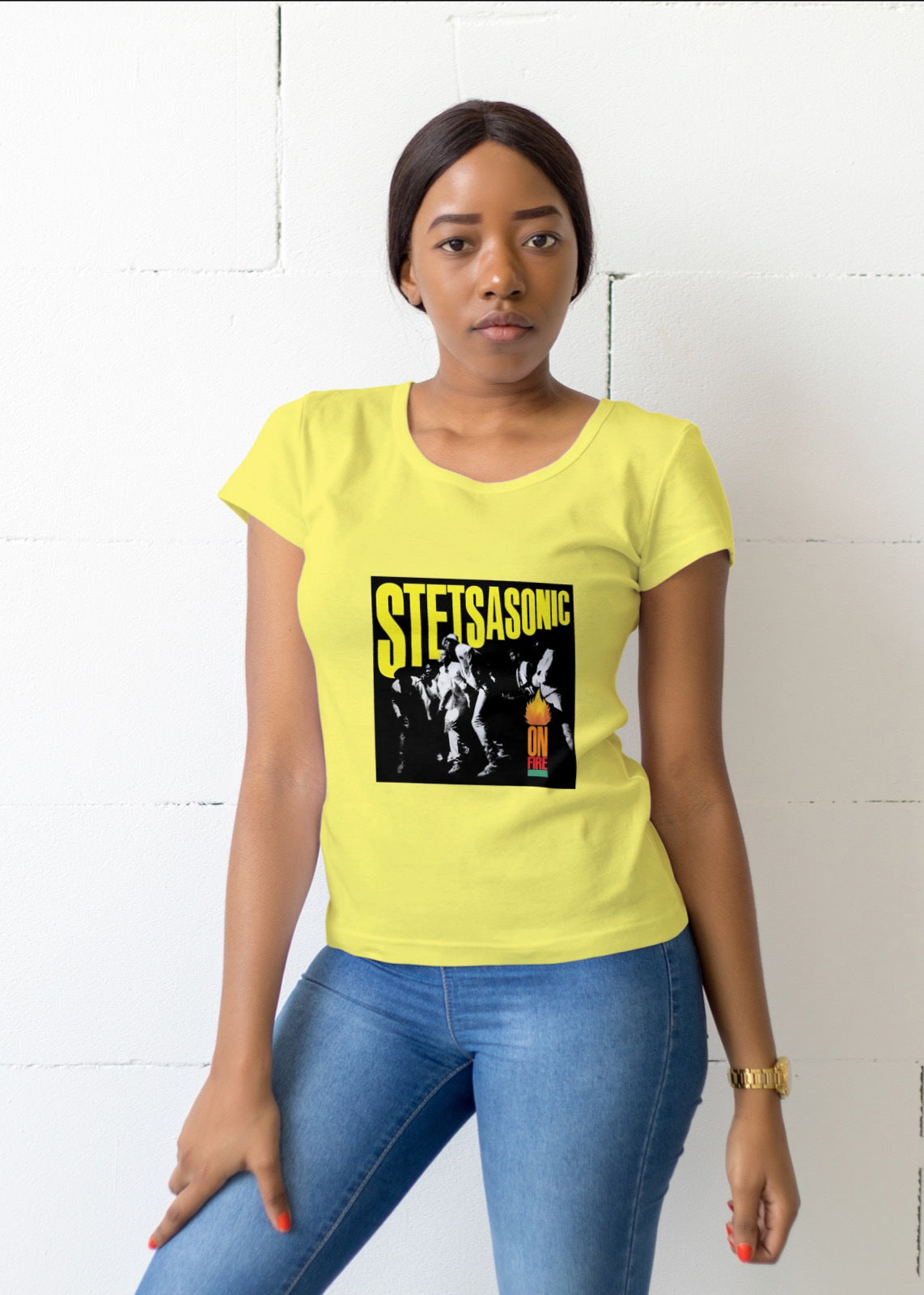 STETSASONIC "On Fire" T-shirt