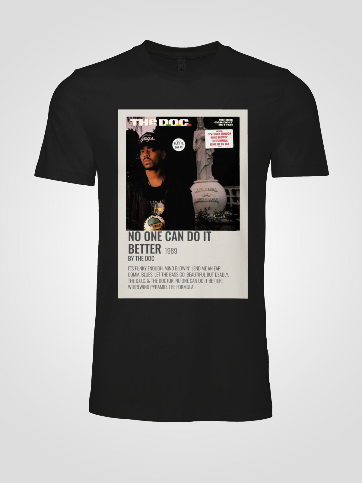 The DOC "No One Can Do It Better" 1989 T-shirt