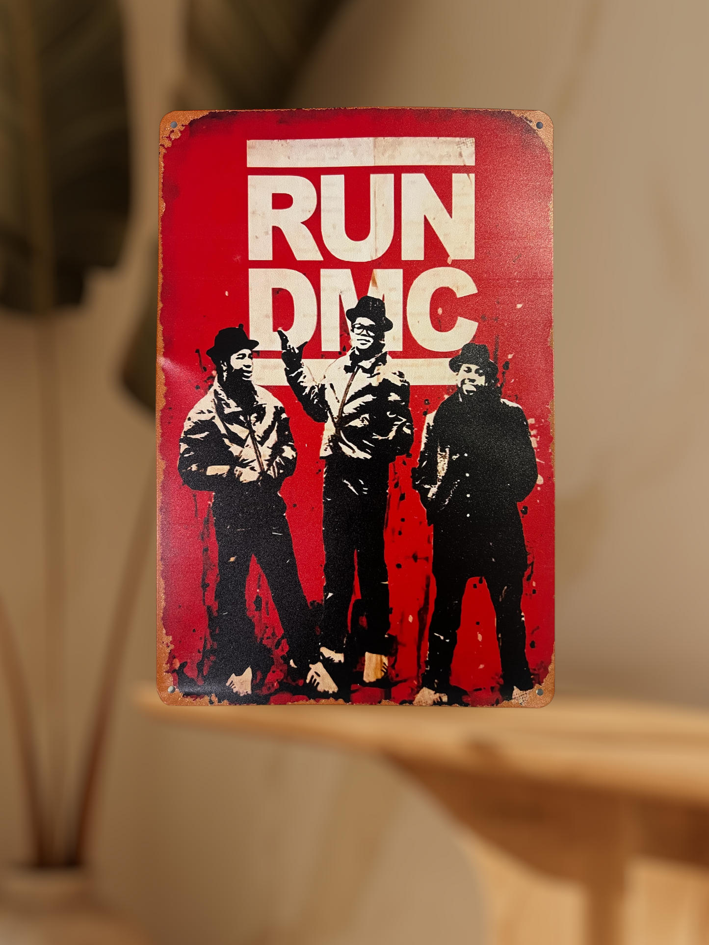 RUN DMC Vinyl Record Art Print
