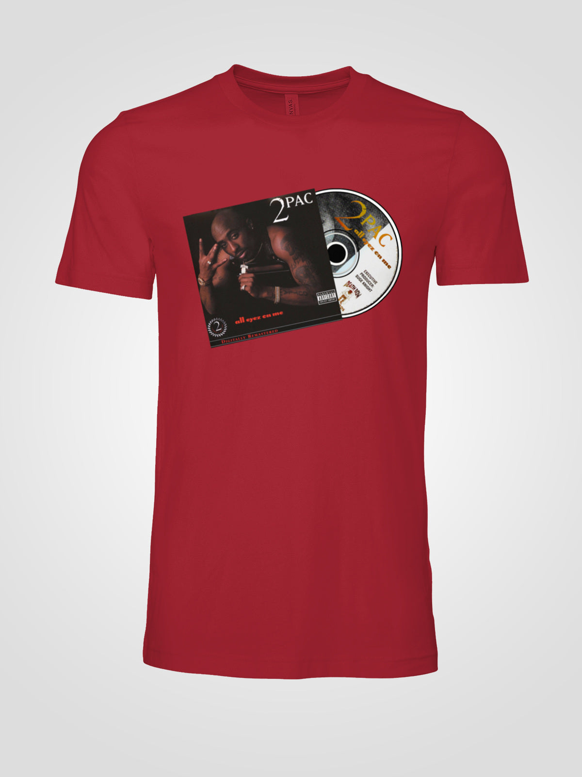 2Pac "ALL EYES ON ME" CD Album T-shirt
