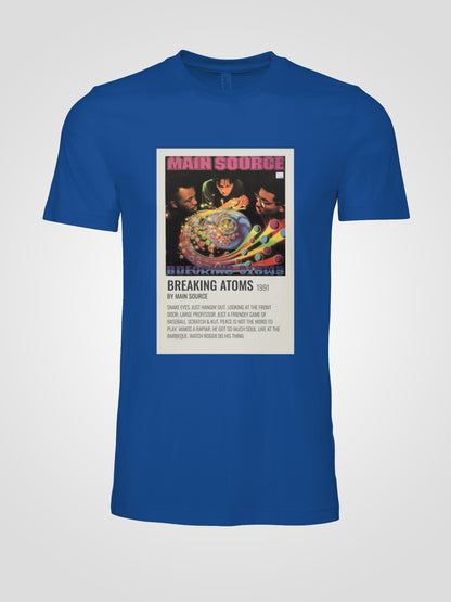 MAIN SOURCE "BREAKING ATOMS" 1991 T-shirt