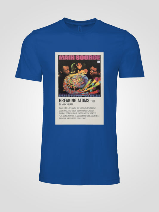 MAIN SOURCE "BREAKING ATOMS" 1991 T-shirt