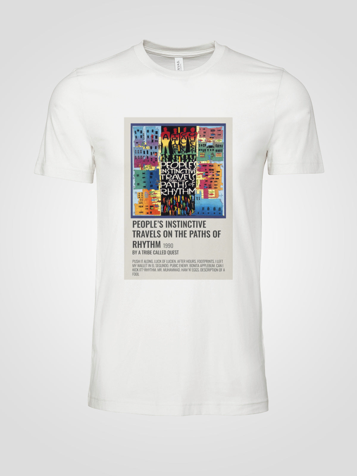 A Tribe Called Quest "People's Instinctive Travels" 1990 T-shirt