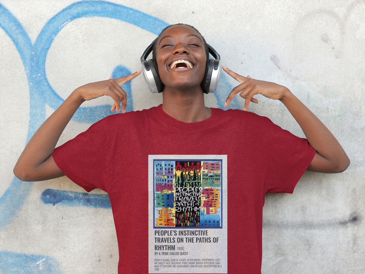 A Tribe Called Quest "People's Instinctive Travels" 1990 T-shirt