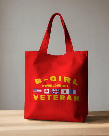 B-GIRL VETERAN Tote Bag