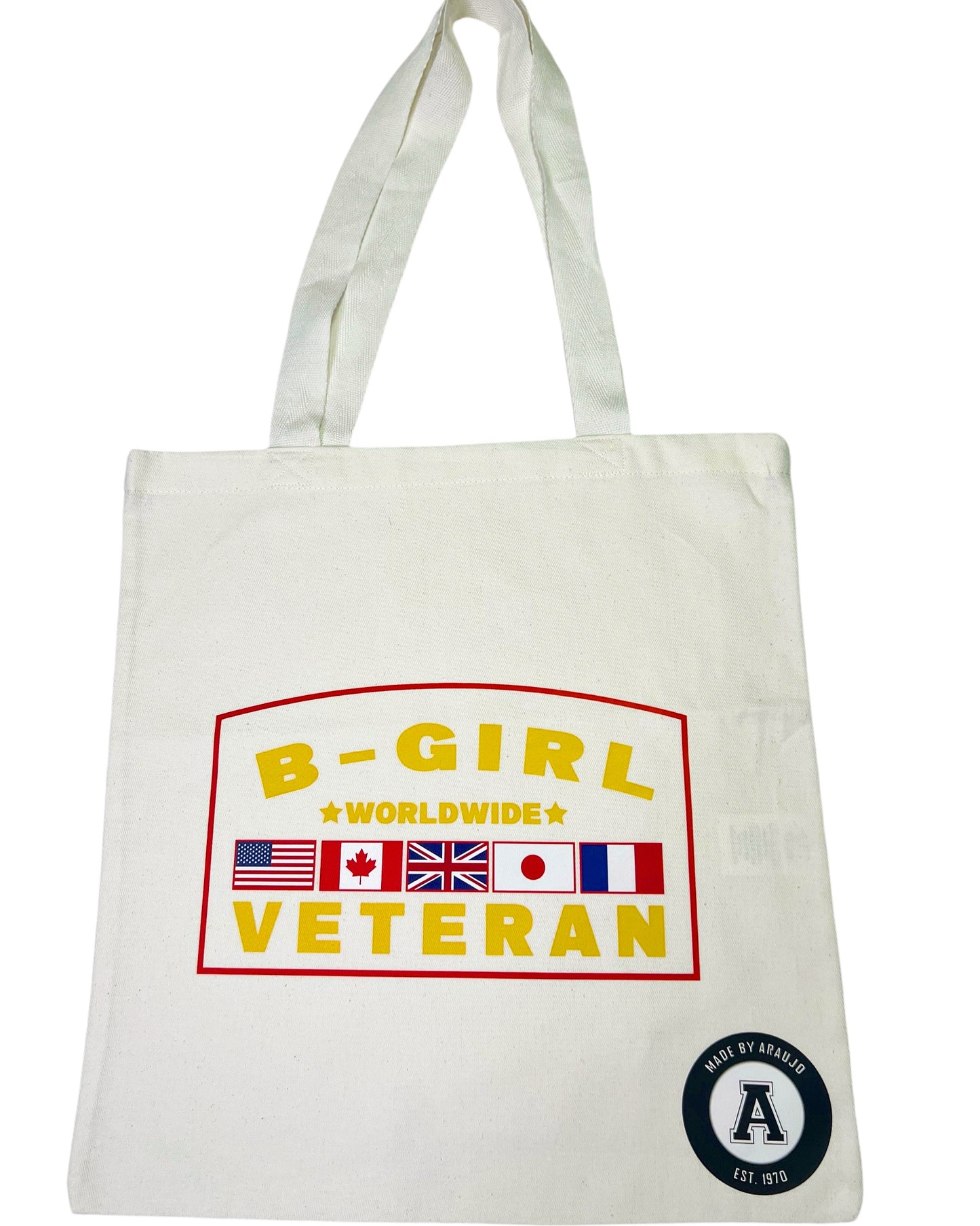 B-Girl Veteran Worldwide Tote Bag