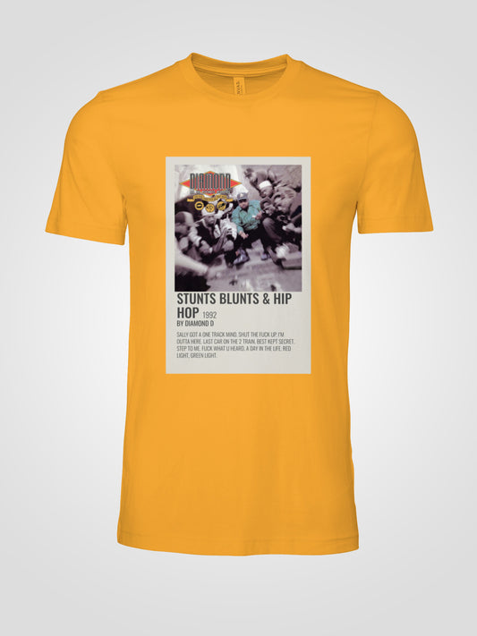 DIAMOND D "Stunts Blunts & Hip Hop" 1992 T-shirt