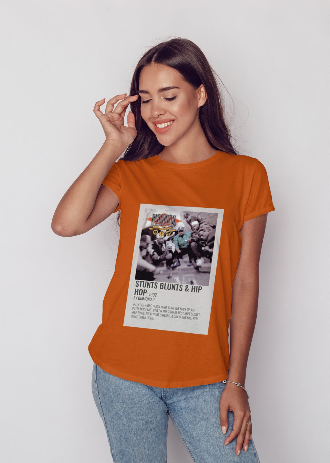 DIAMOND D "Stunts Blunts & Hip Hop" 1992 T-shirt