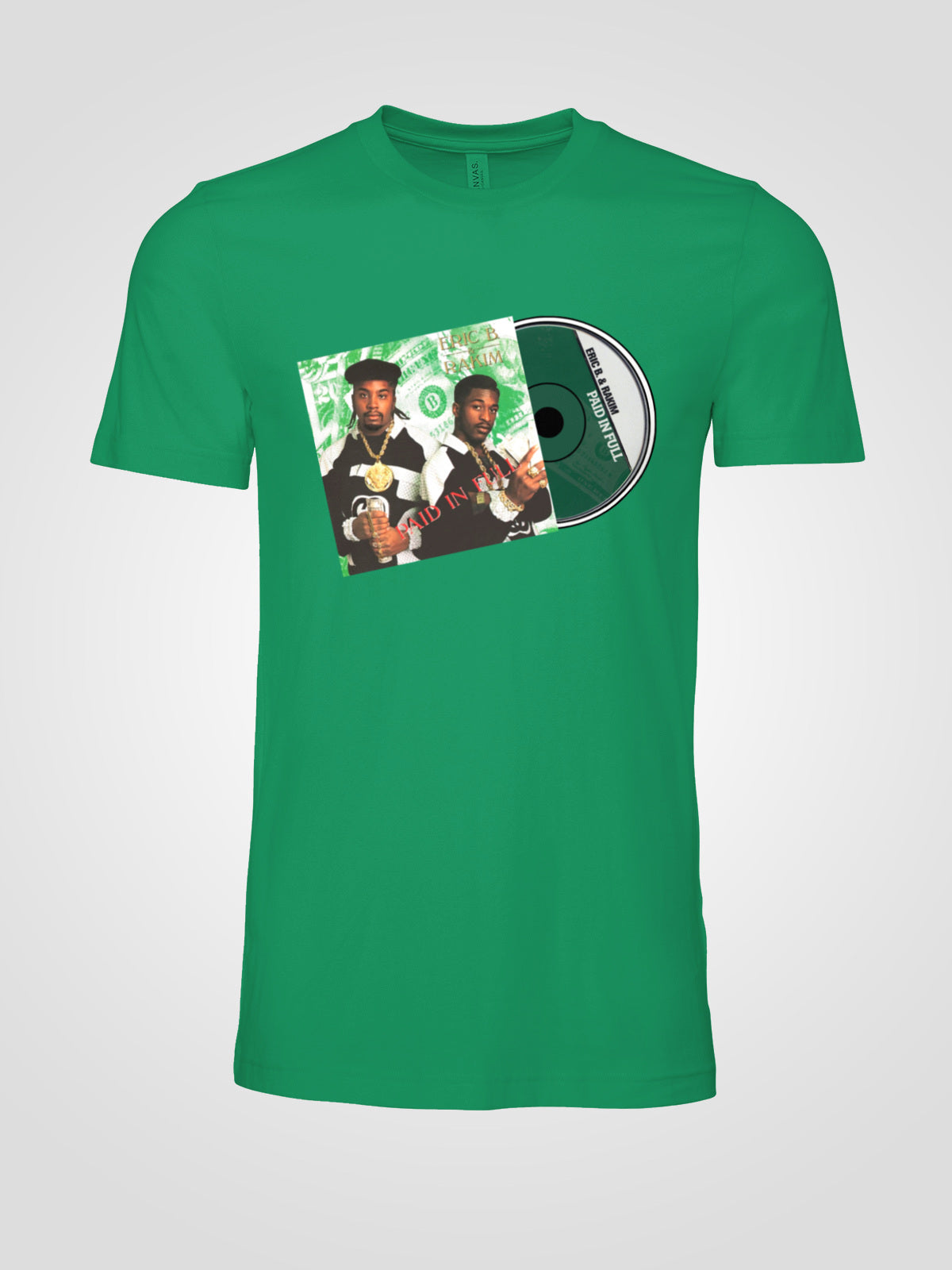 ERIC B & RAKIM "Paid In Full" CD Album T-shirt
