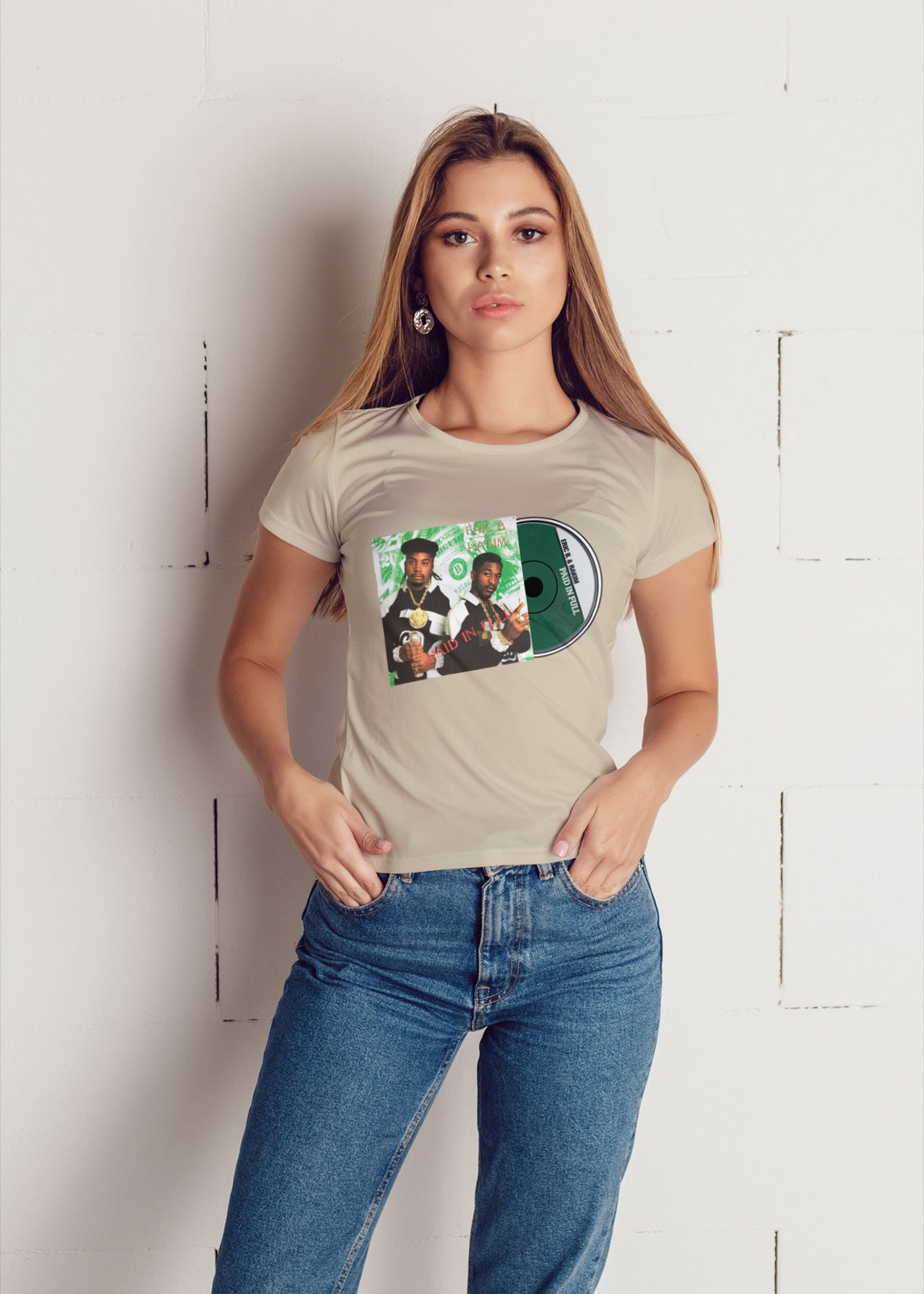 ERIC B & RAKIM "Paid In Full" CD Album T-shirt