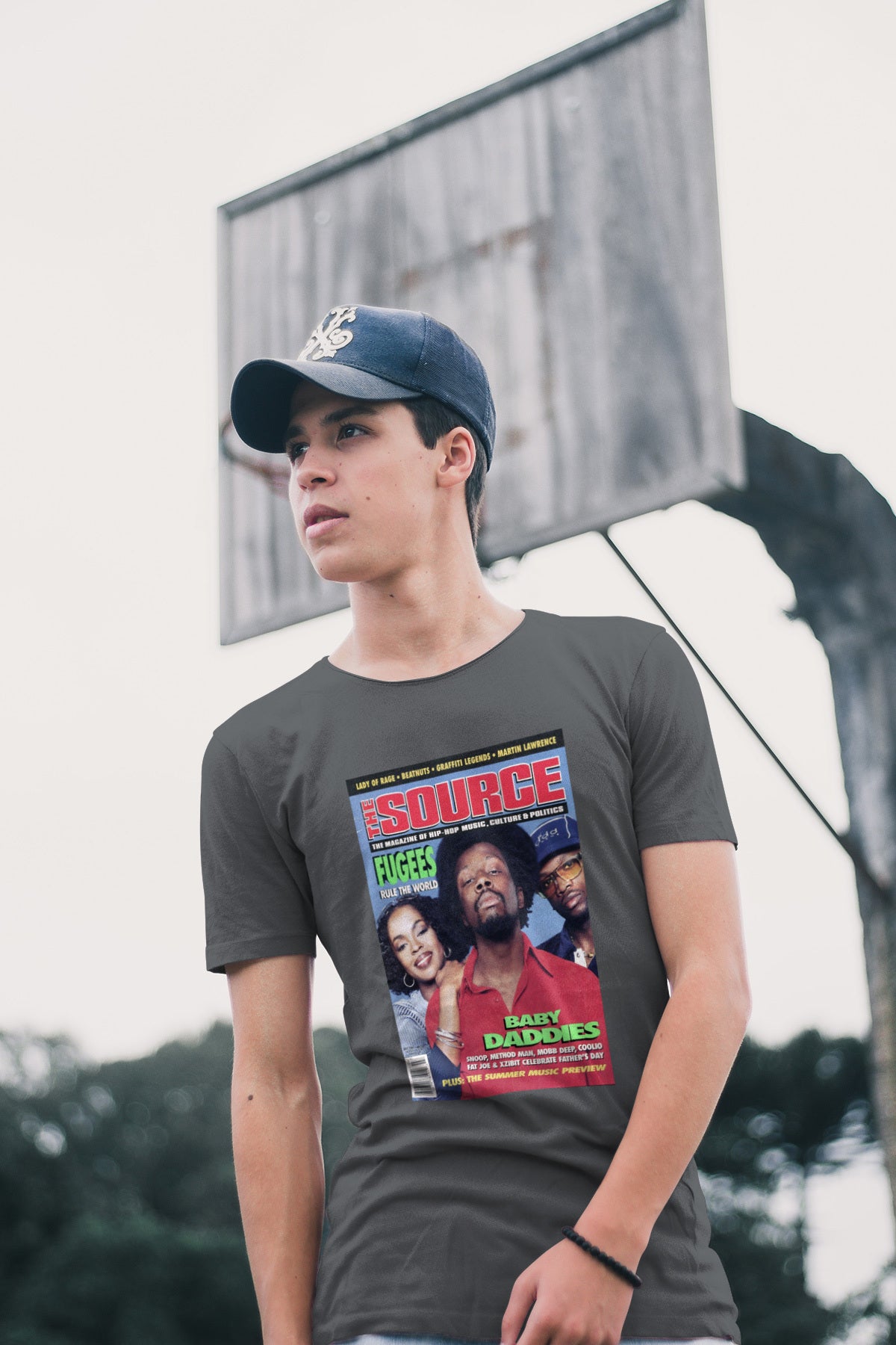 THE FUGEES The Source Cover T-shirt