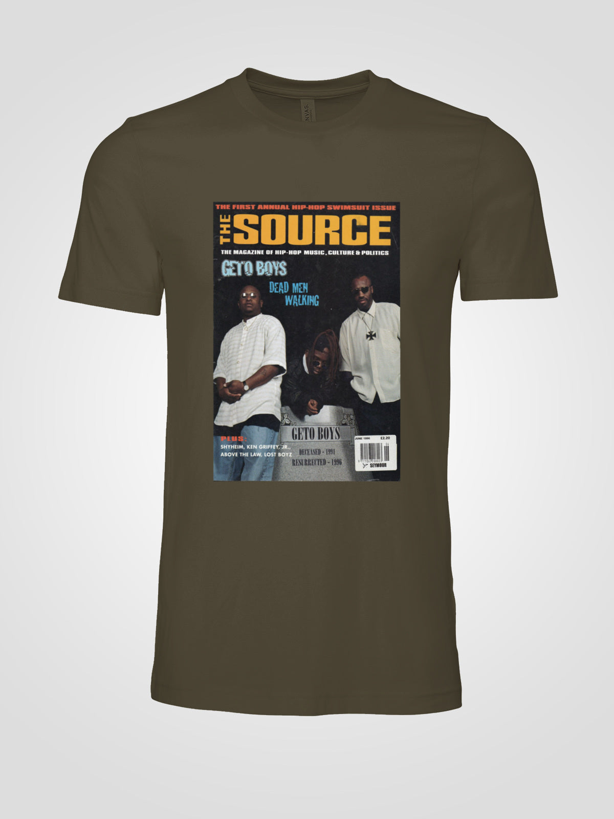 THE GETO BOYS The Source COver T-shirt