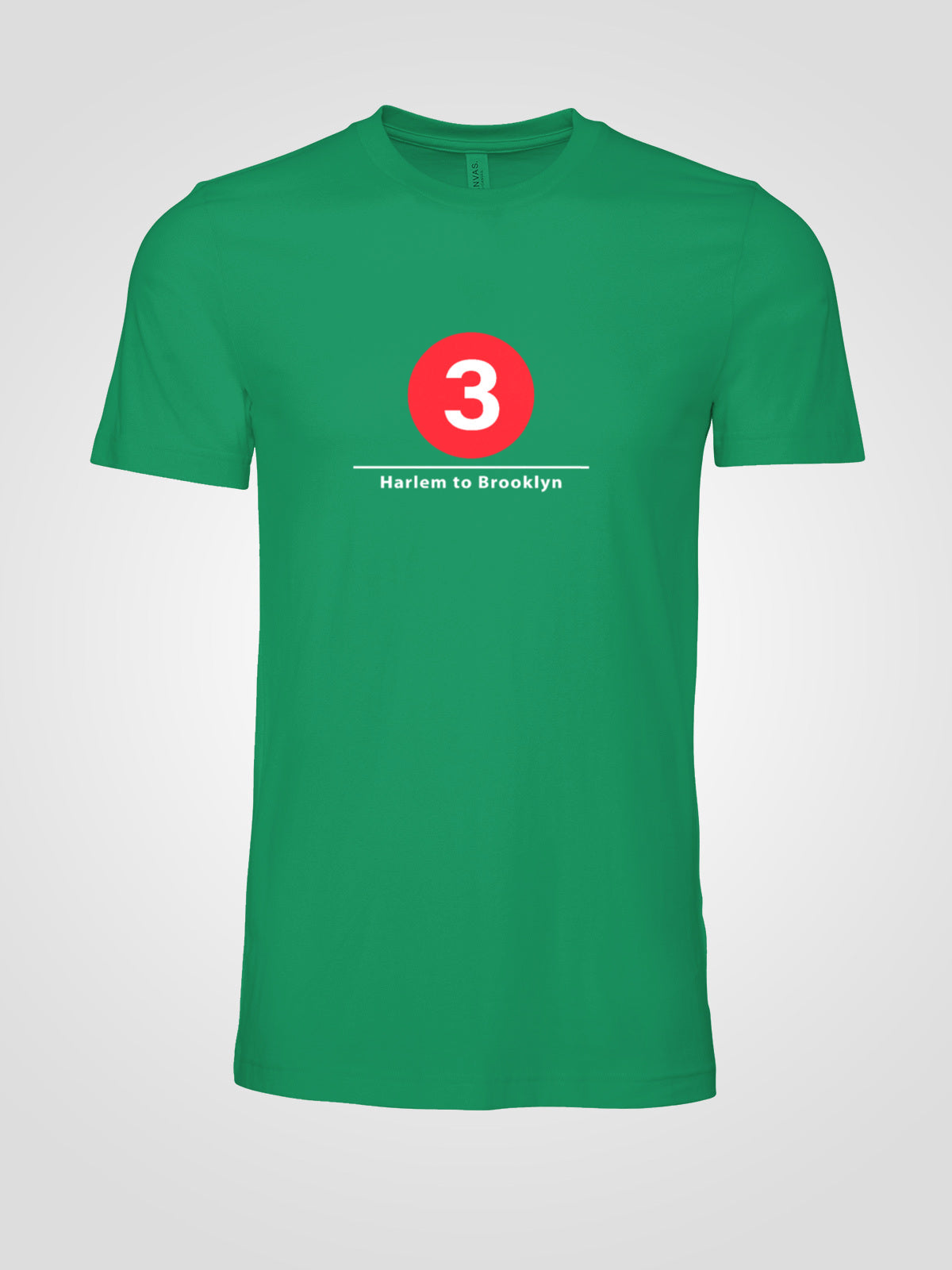 Subway Line 3 Harlem To Brooklyn T-Shirt